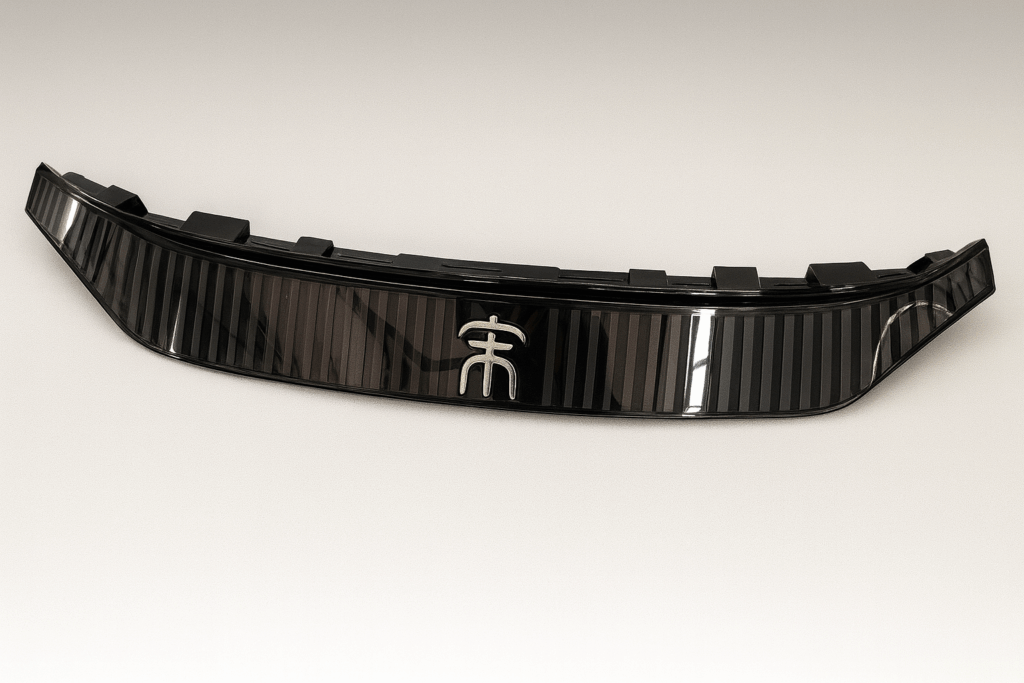 BYD SONG L Front bumper dragon beard bright trim assembly